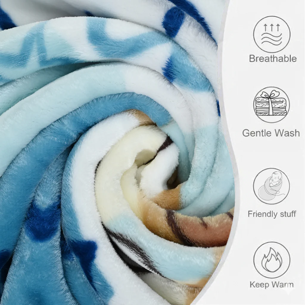 Double Ply Baby Blanket | 100"x130" - Image 2