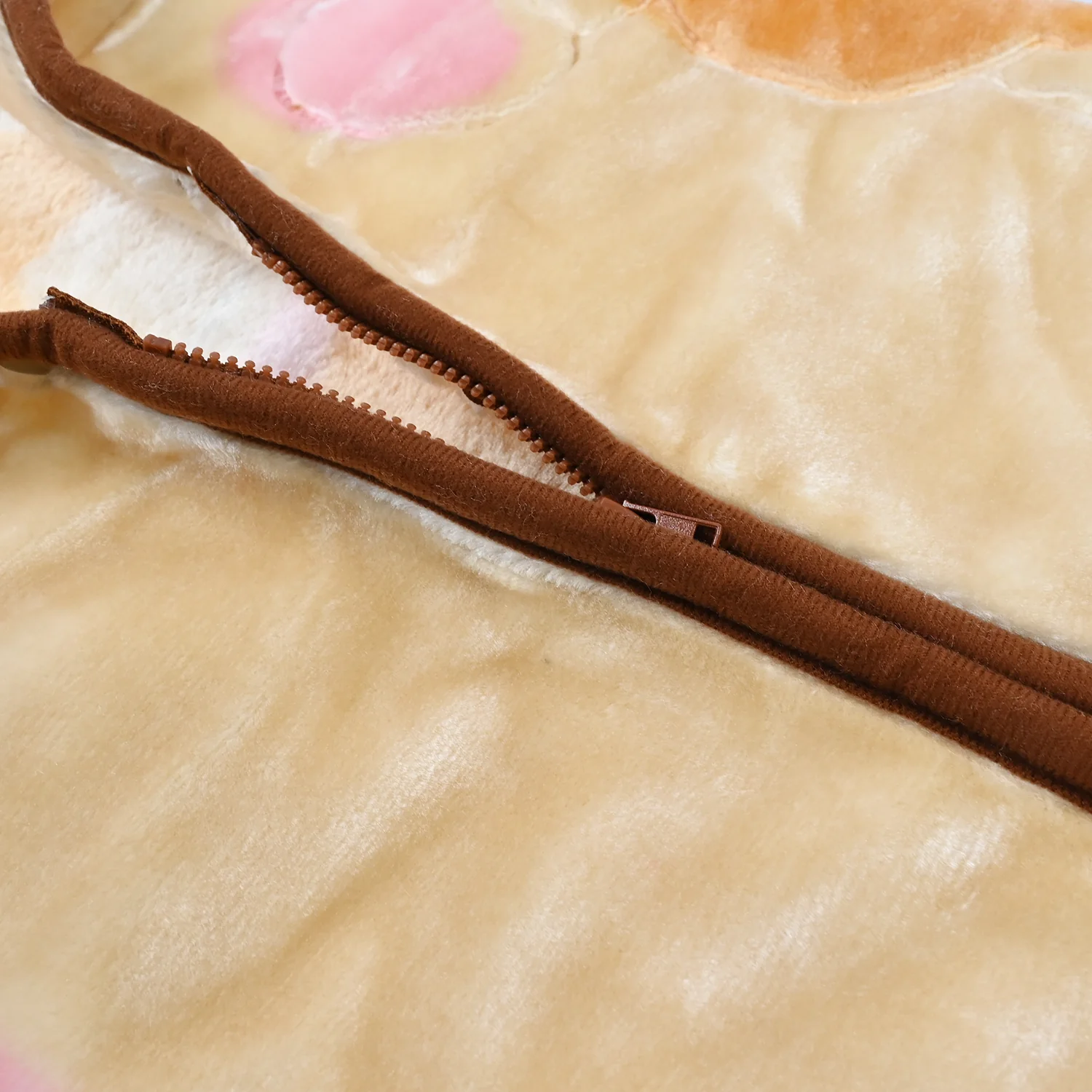 Baby Mora Mink Zipper Plush Blanket - Image 4