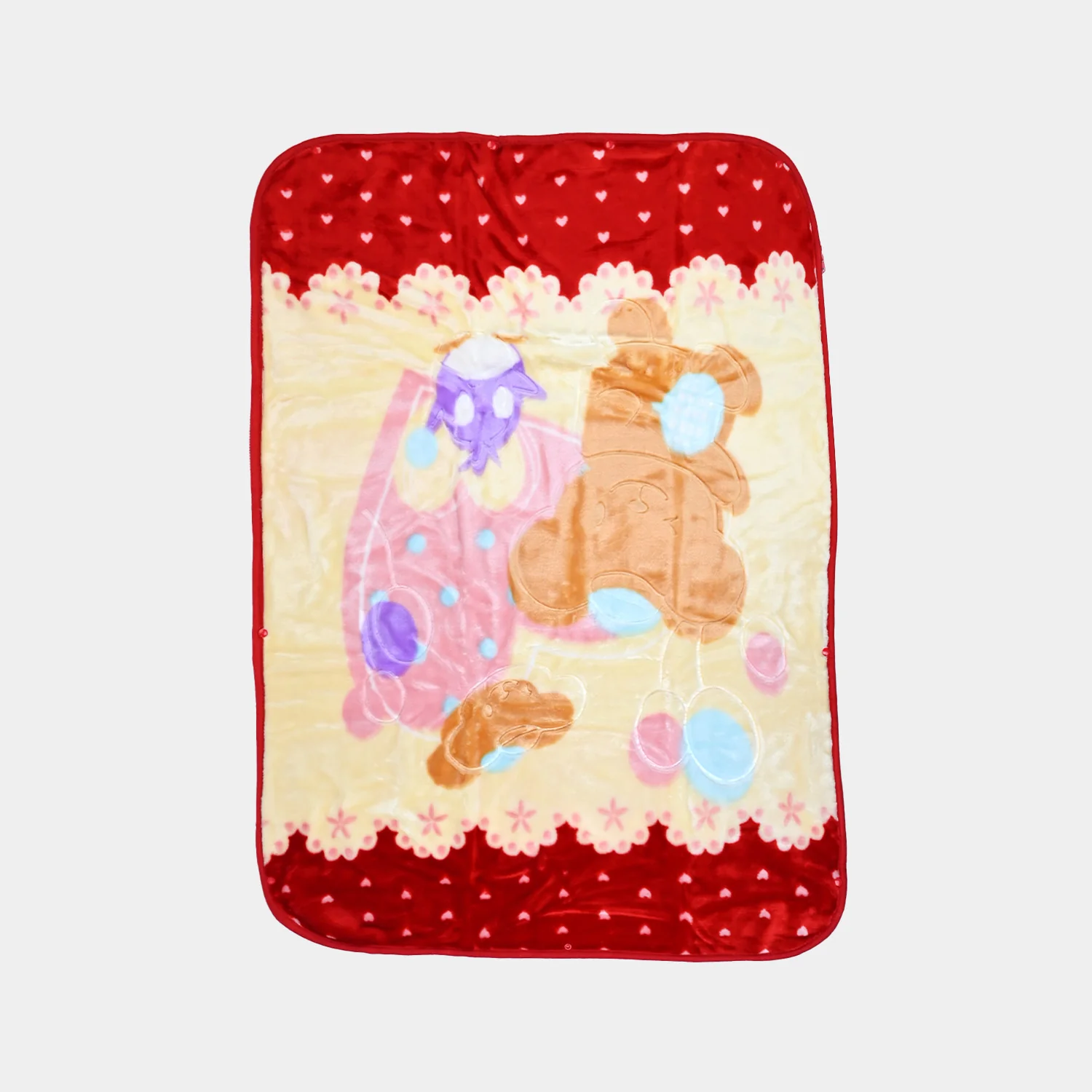 Baby Mora Mink Zipper Plush Blanket - Image 6