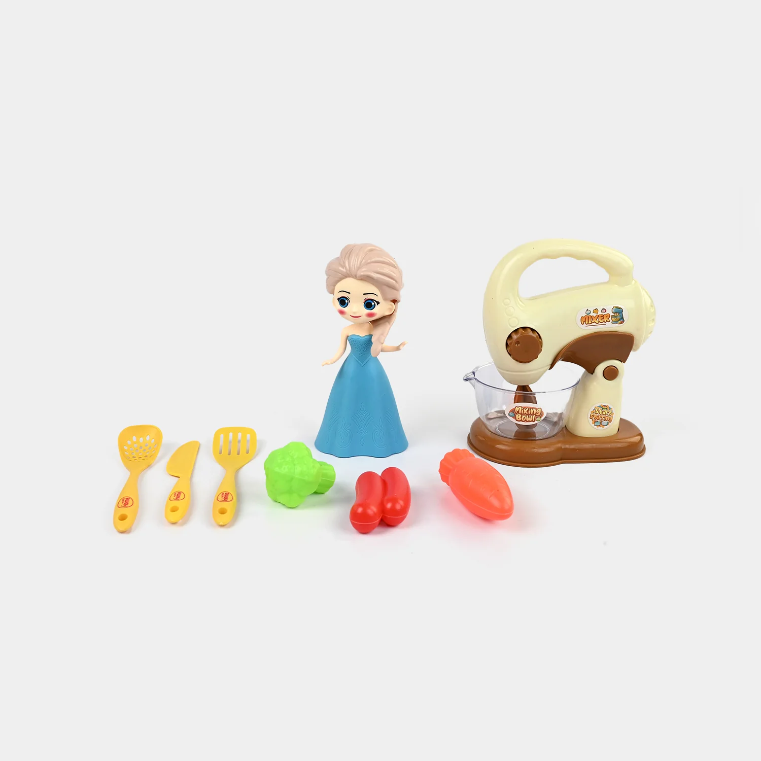 Pretend Play Kitchen & Doll Set - Image 4