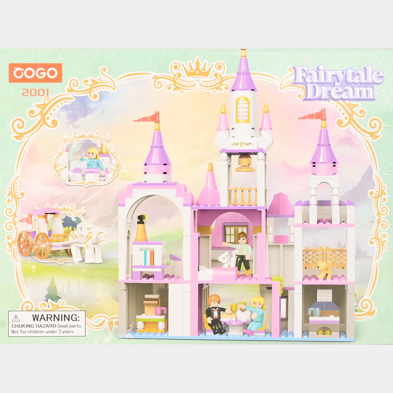 Dreamy Castle Block Set 516PCs - Image 3