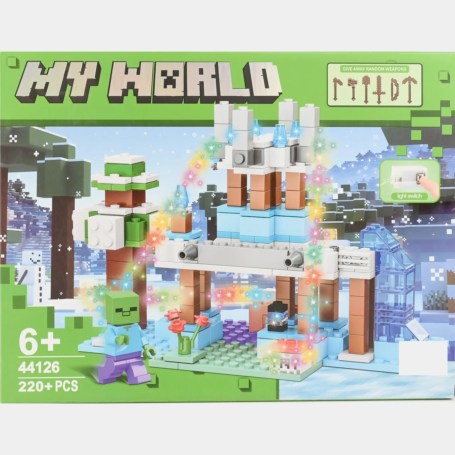 My World Building Blocks Set with Light - Image 2