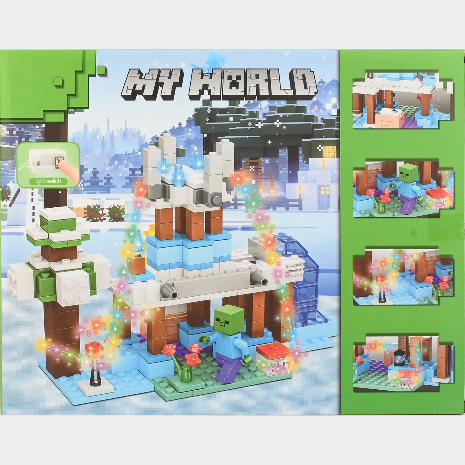 My World Building Blocks Set with Light - Image 3