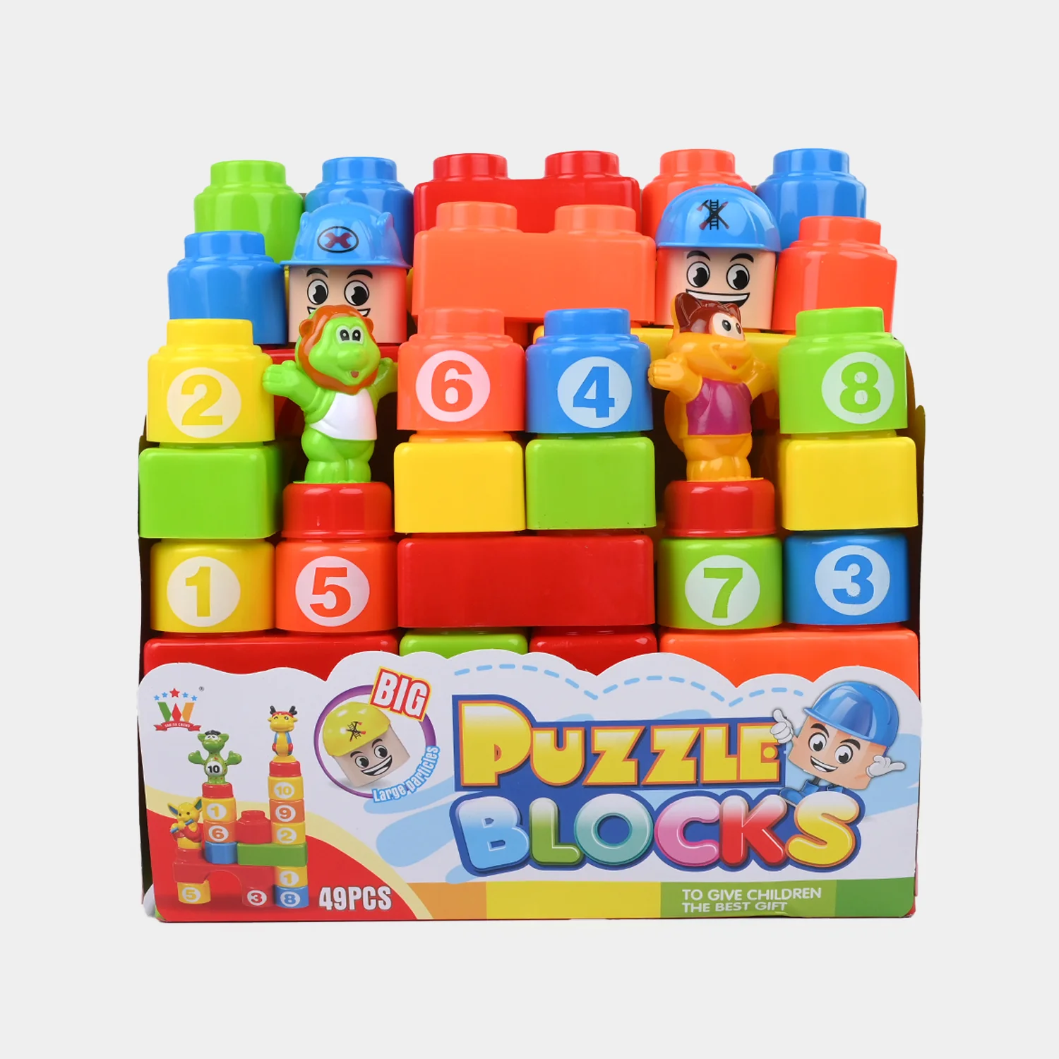 Big Puzzle Building Blocks Set - Image 7