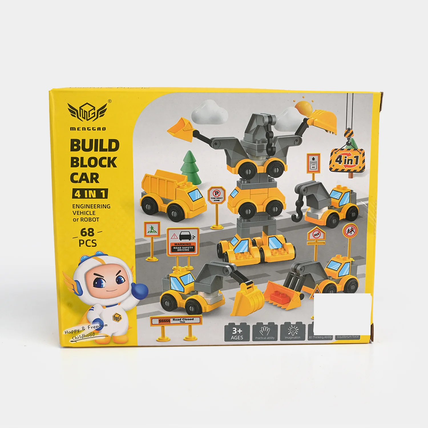 4-in-1 DIY Engineering Build Block Set - Image 2