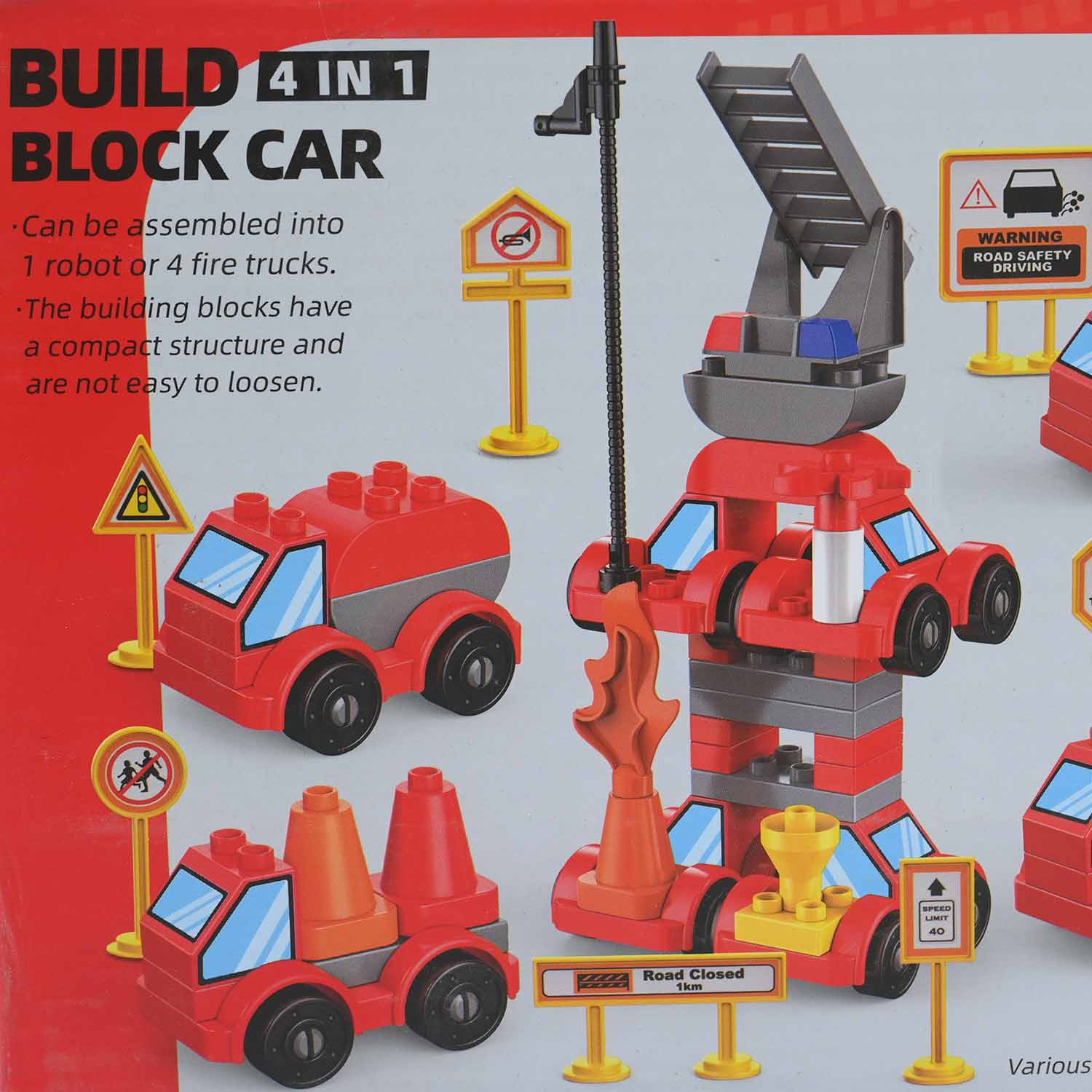 4-in-1 DIY Engineering Build Block Set - Image 2