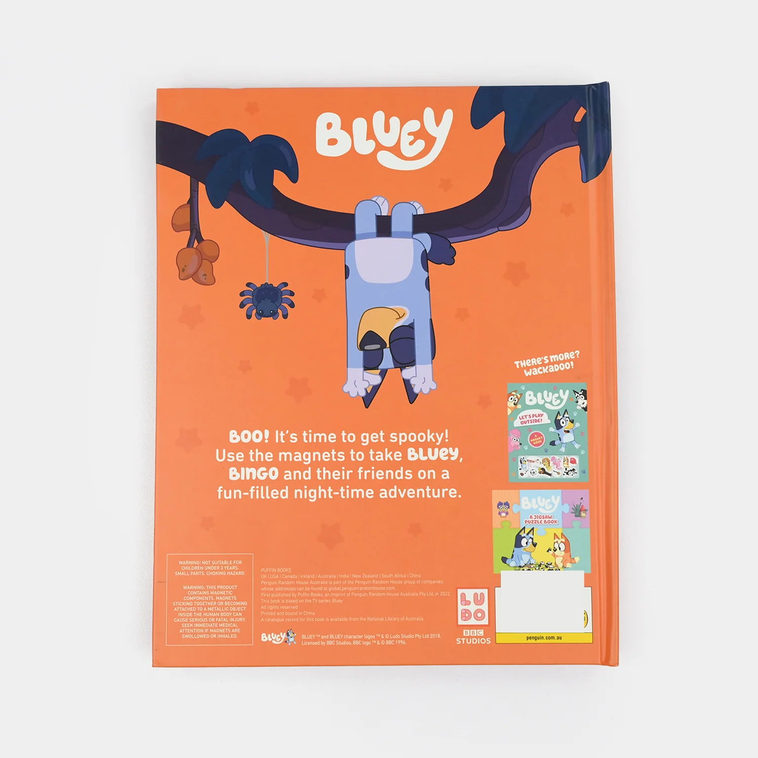 Bluey Lets Get Spooky Magnet Book - Image 3