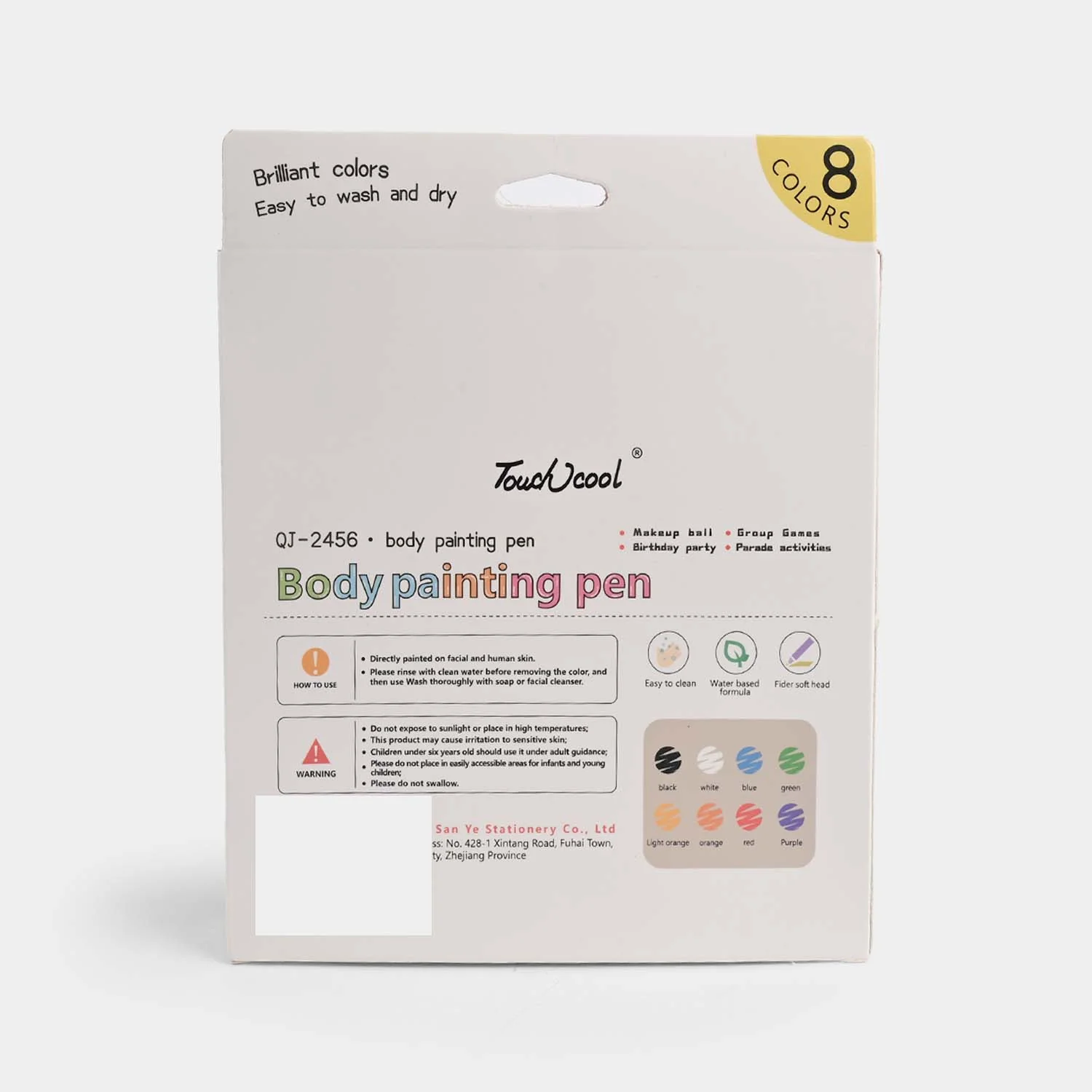 Body Painting Pen | 8Pcs - Image 4