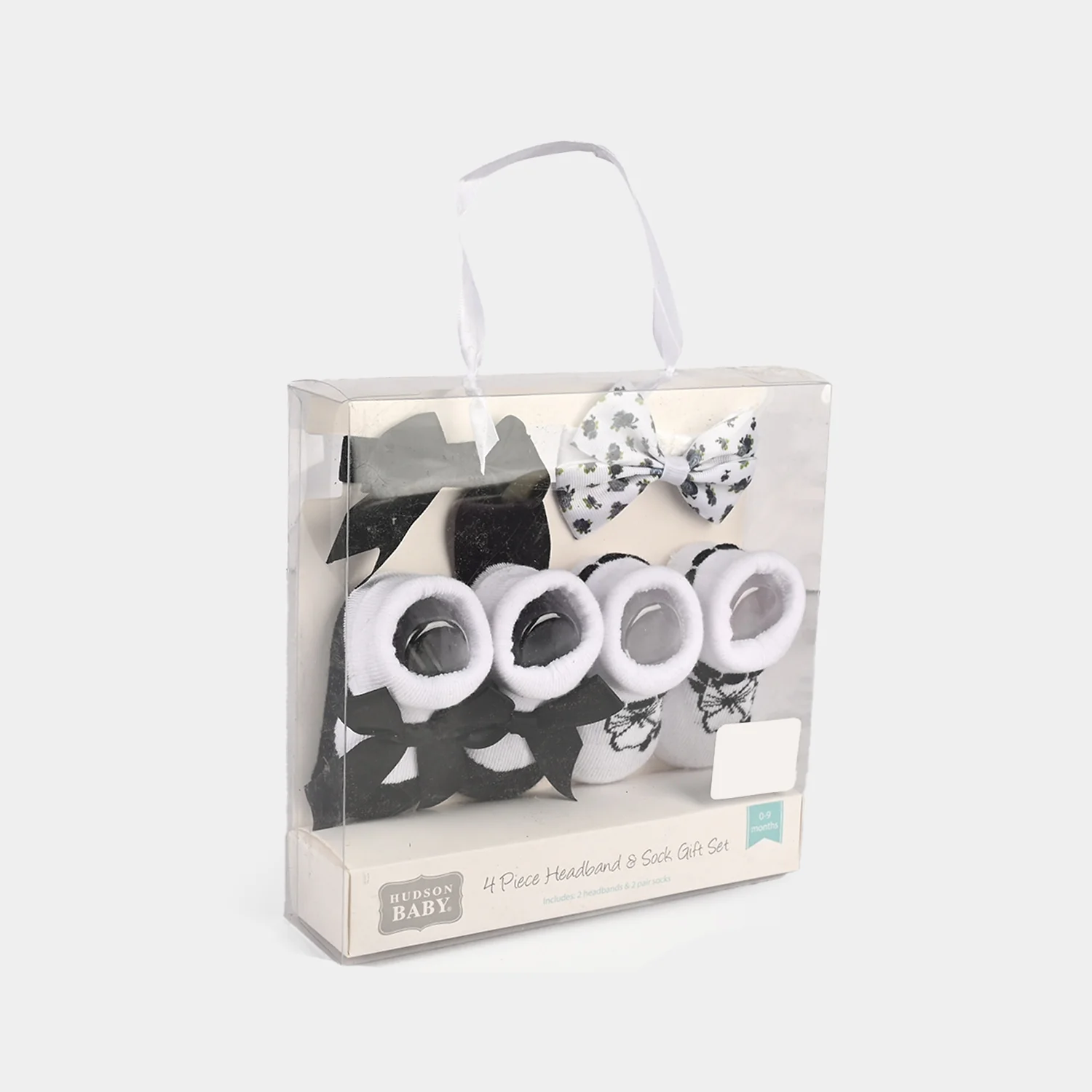 Baby 4-Piece Headband & Sock Gift Set - Image 3