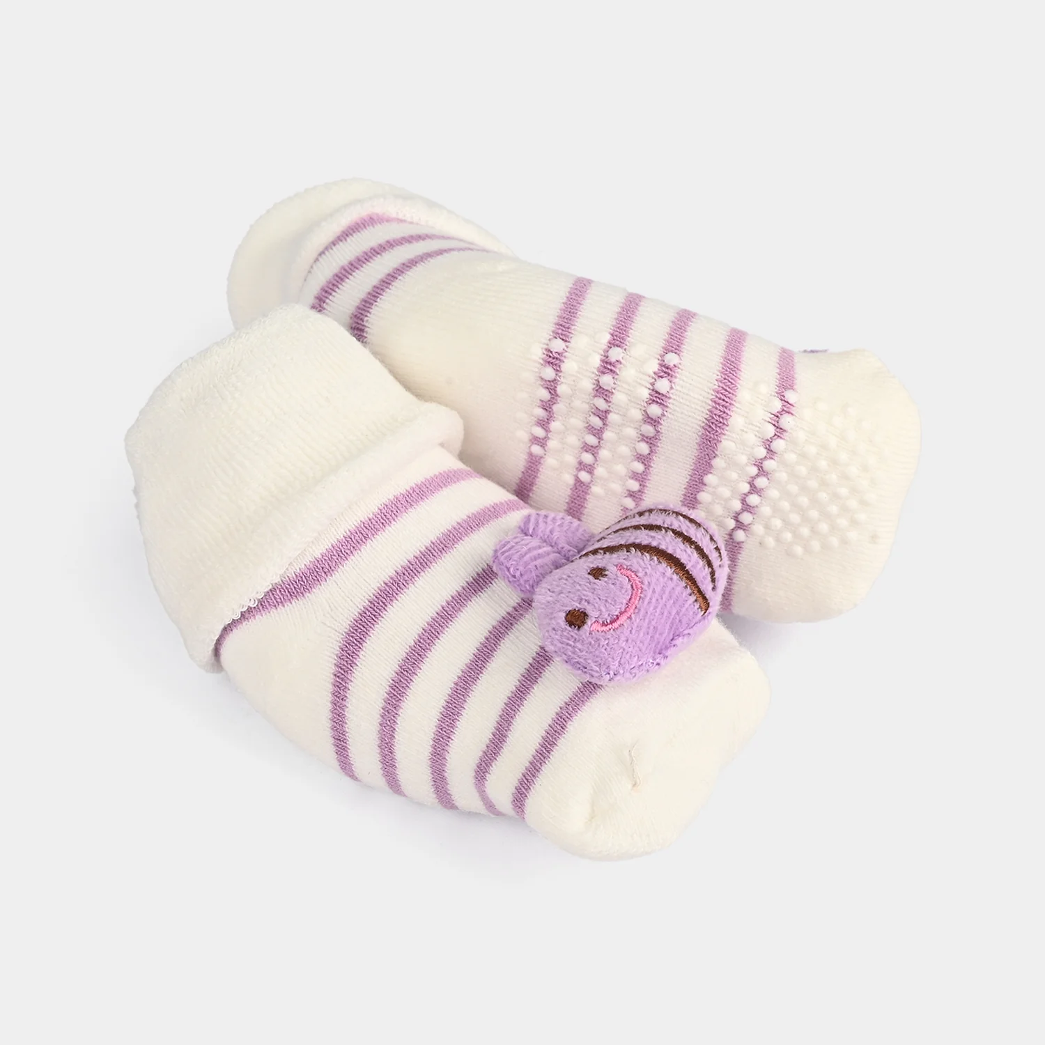 Baby Non-Slip Socks/Booties | 6-12M - Image 2