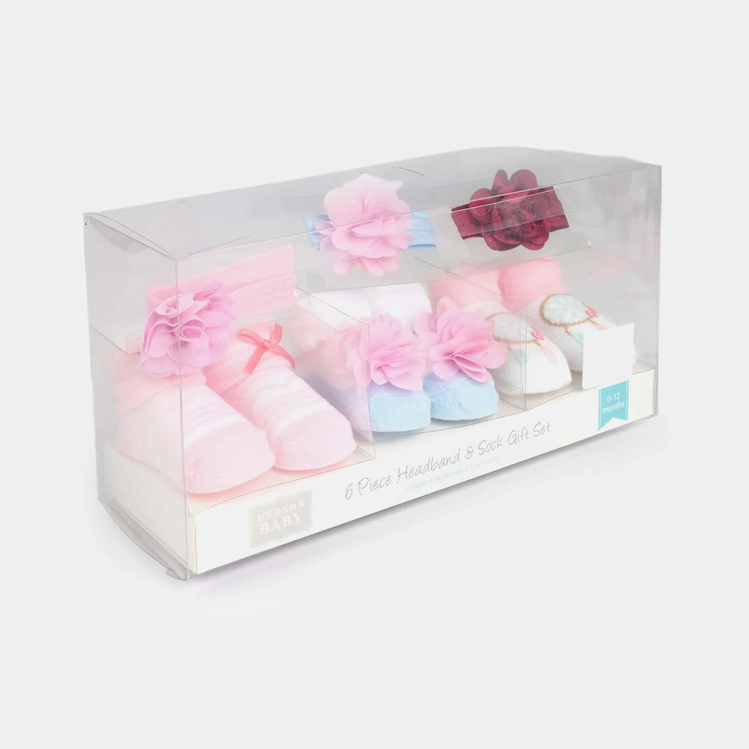 Baby Socks & Headband Pack of 3 Gift Set - Image 2