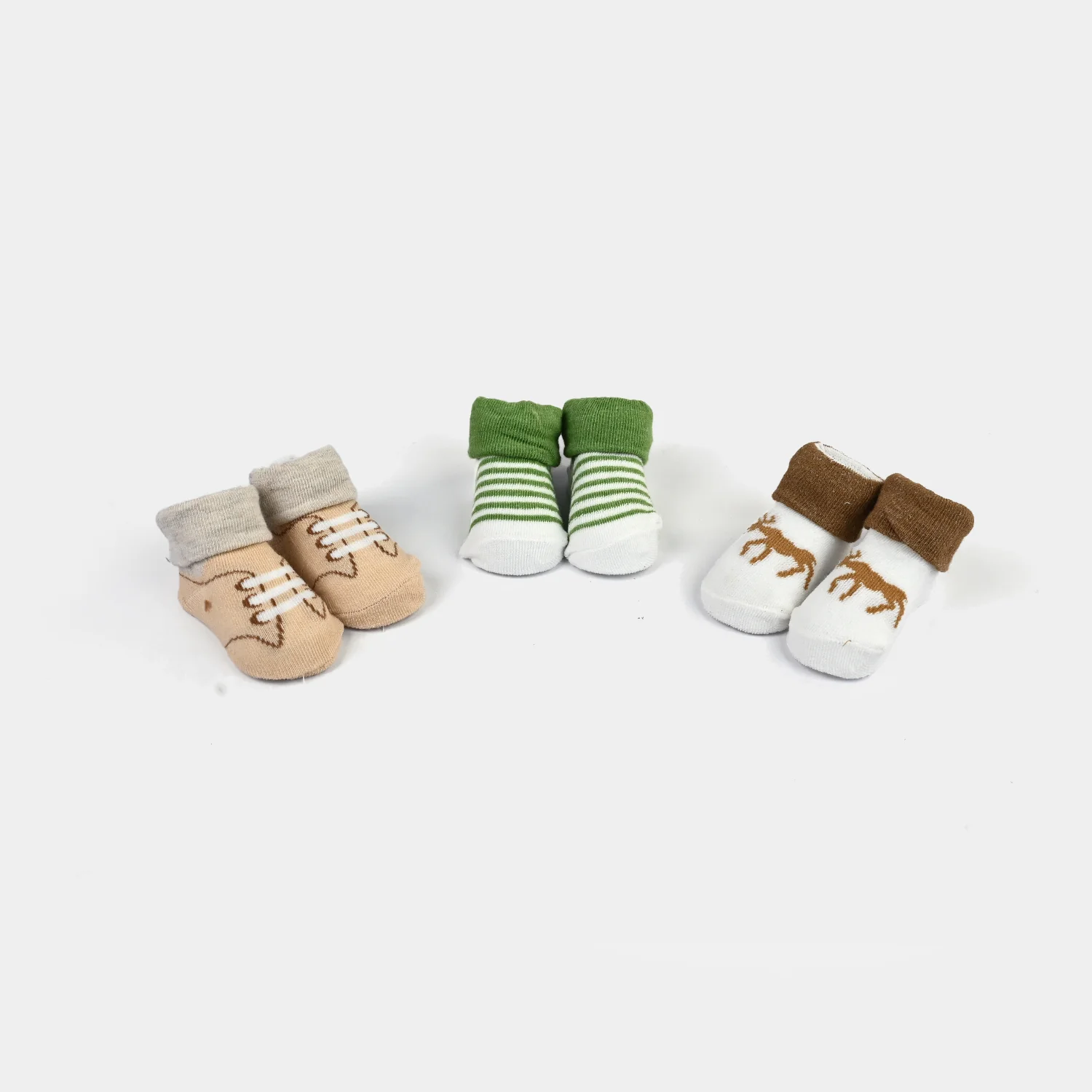 Baby Socks & Headband Pack of 3 Gift Set
