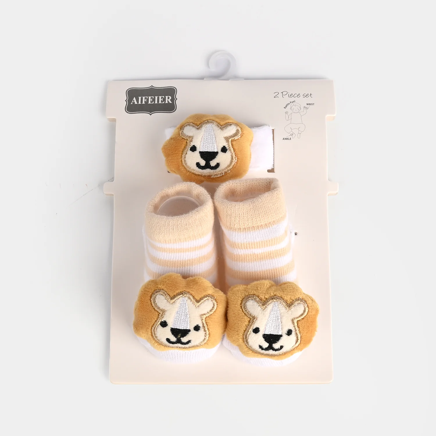 Socks With Wrist Band - 0-9M - Image 3