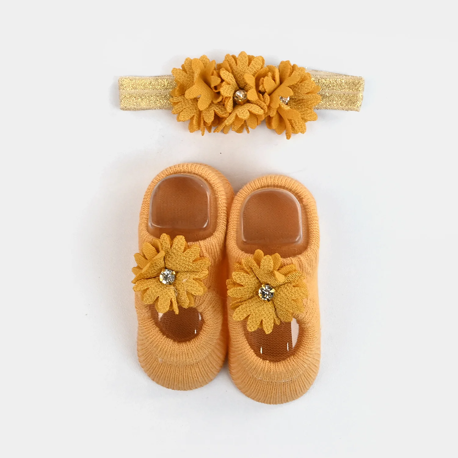 Infant Socks with Headband Set - Image 2