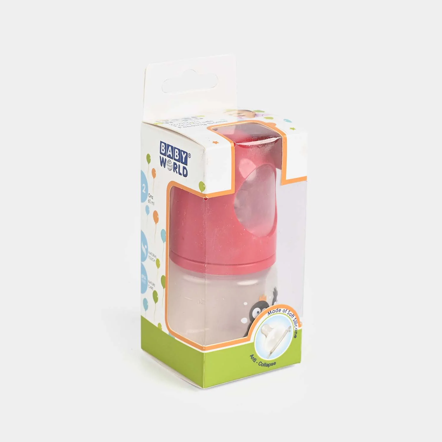 Wide Neck Feeder Bottle 2oz 4037 - Image 3
