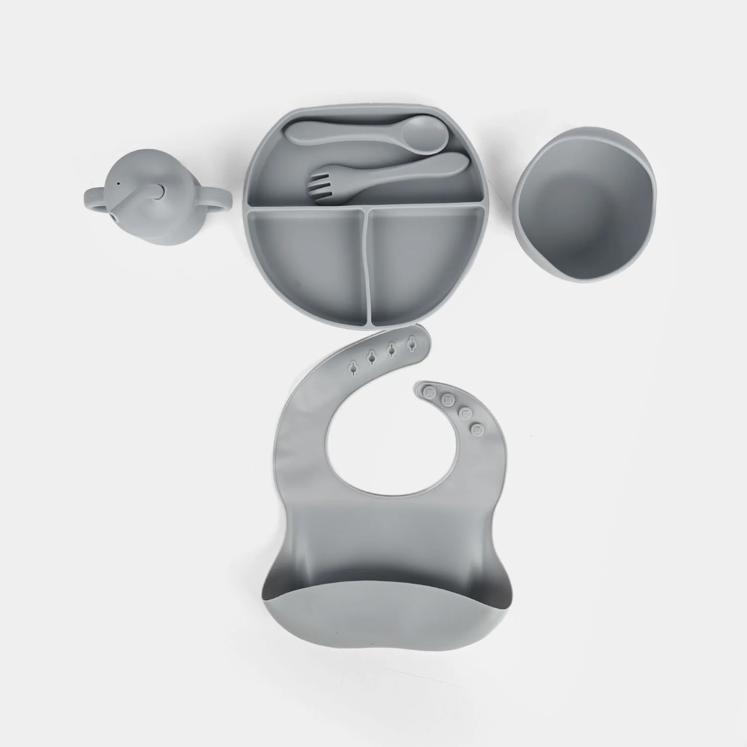 Baby Silicone Feeding Set - Image 2