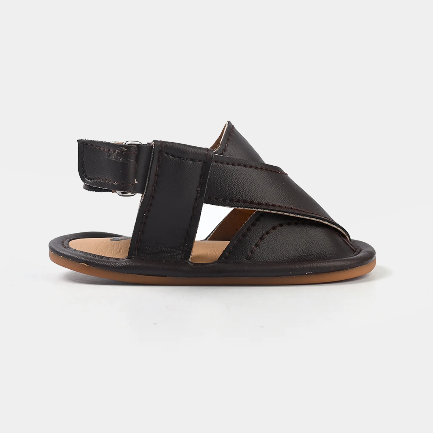 Boys Shoes 222-38-BROWN - Image 3