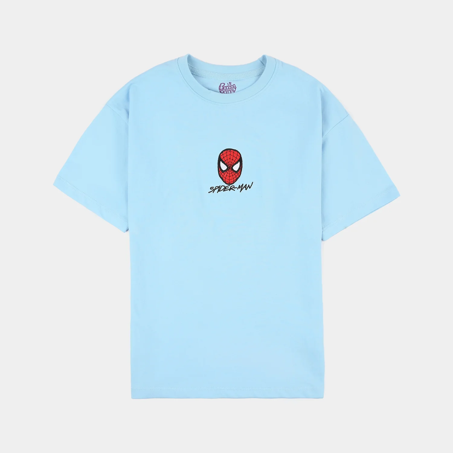 Boys Cotton T-Shirt Jersey Character– Sky Blue