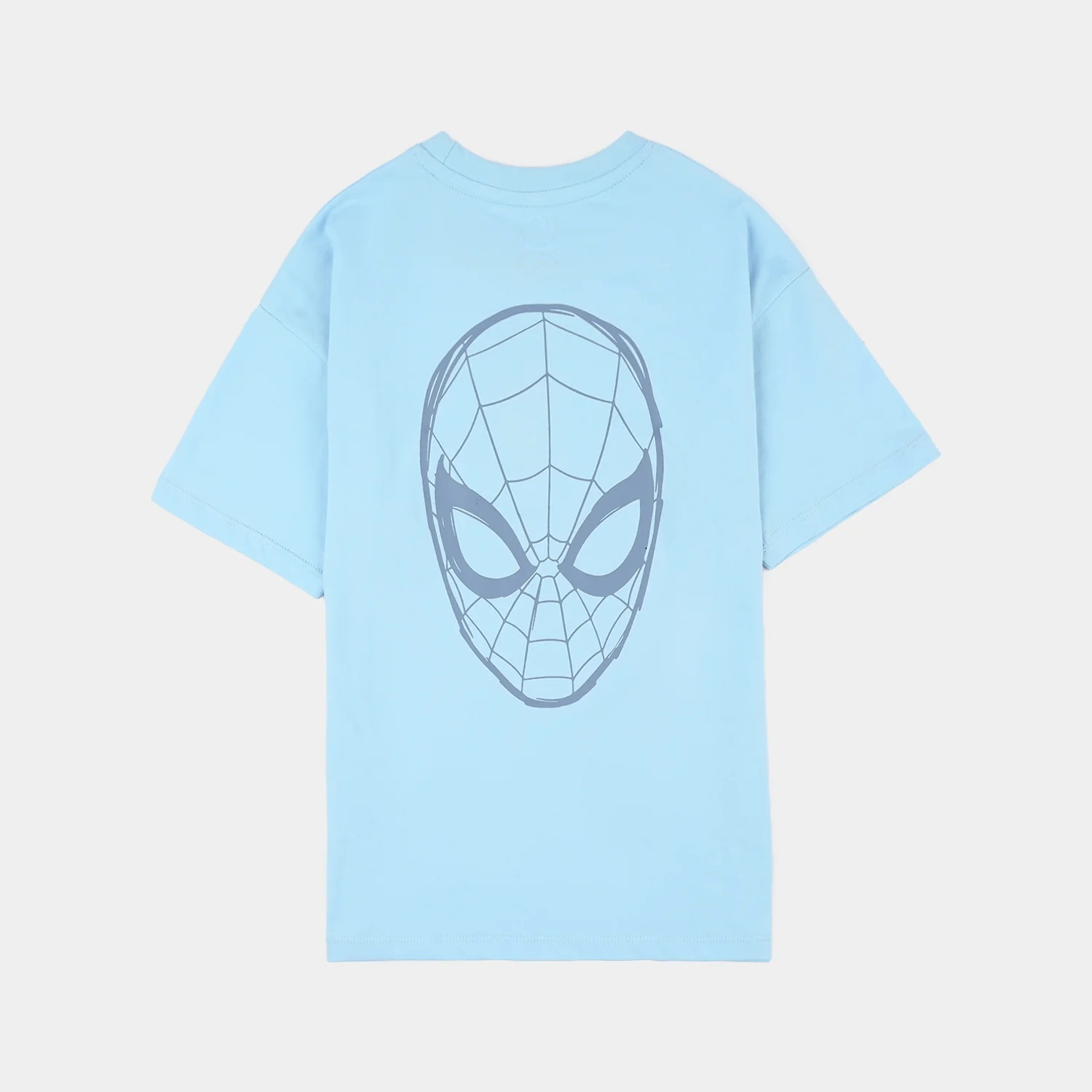 Boys Cotton T-Shirt Jersey Character– Sky Blue - Image 5
