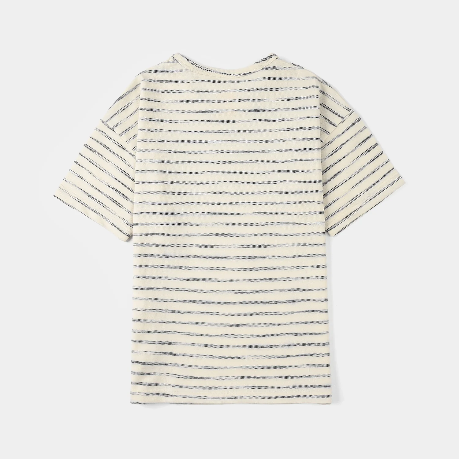 Boys Yarn Dyed T-Shirt (Brooklyn) - Brown - Image 4