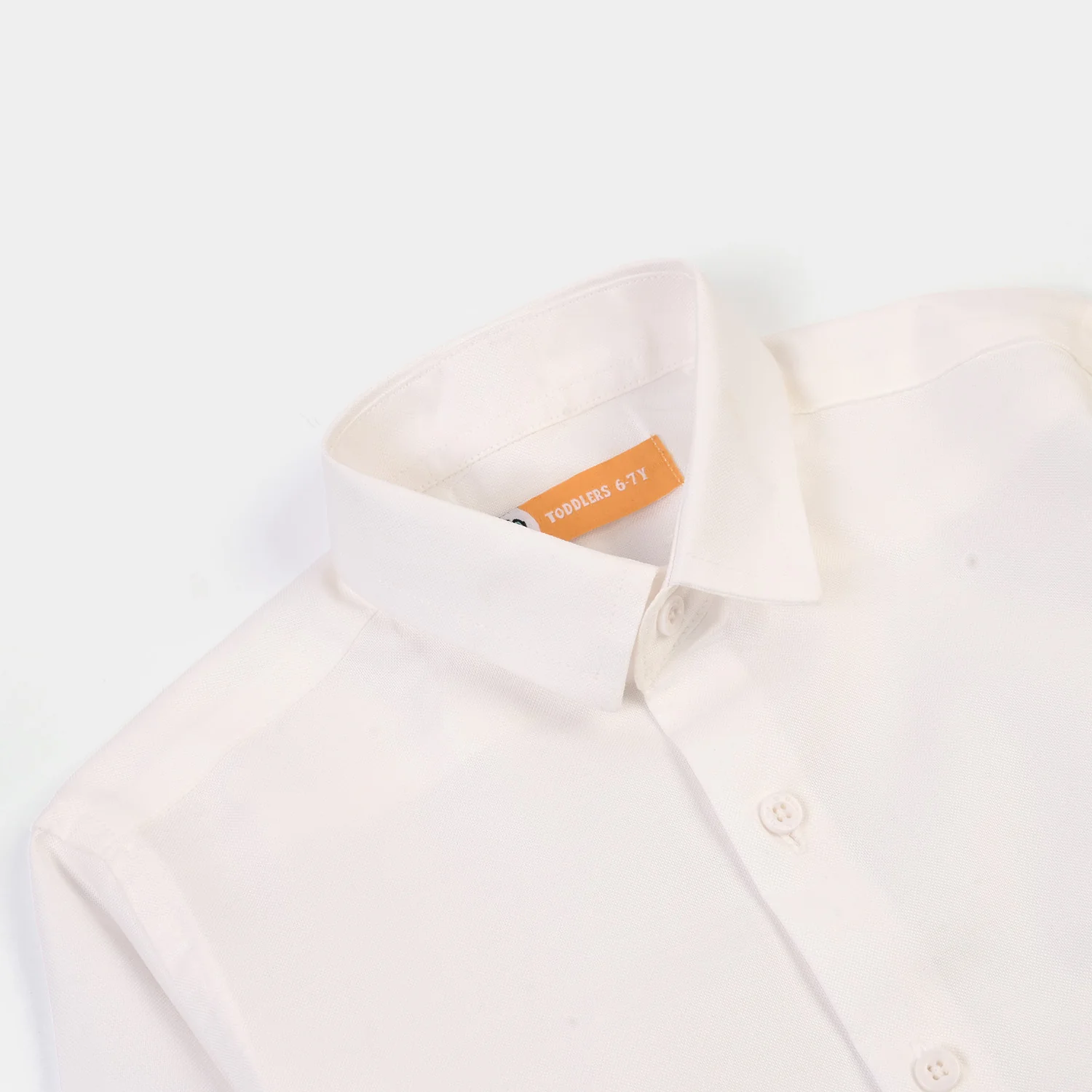 Boys Oxford Classic Formal Shirt – White - Image 2