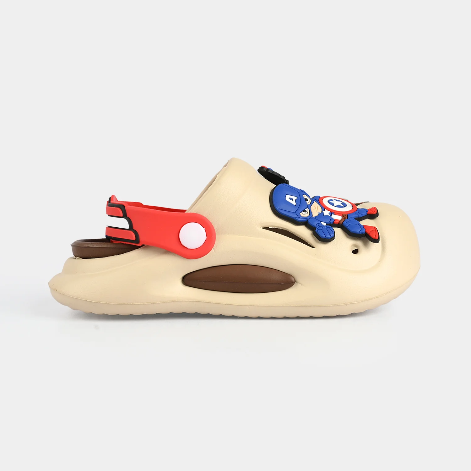Boys Clogs 022-3-BEIGE - Image 4