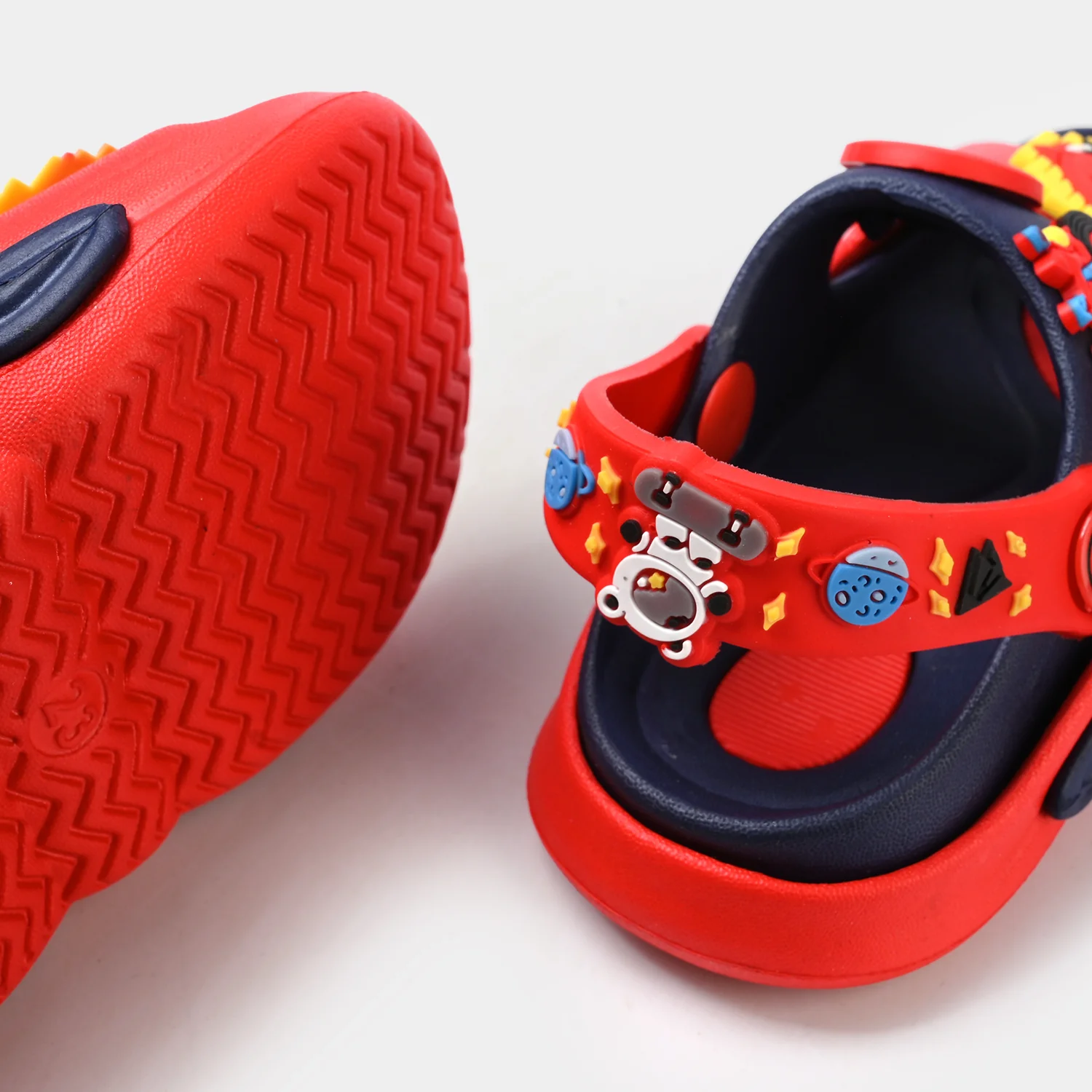 Boys Clogs ER-0338-Red.Navy - Image 2