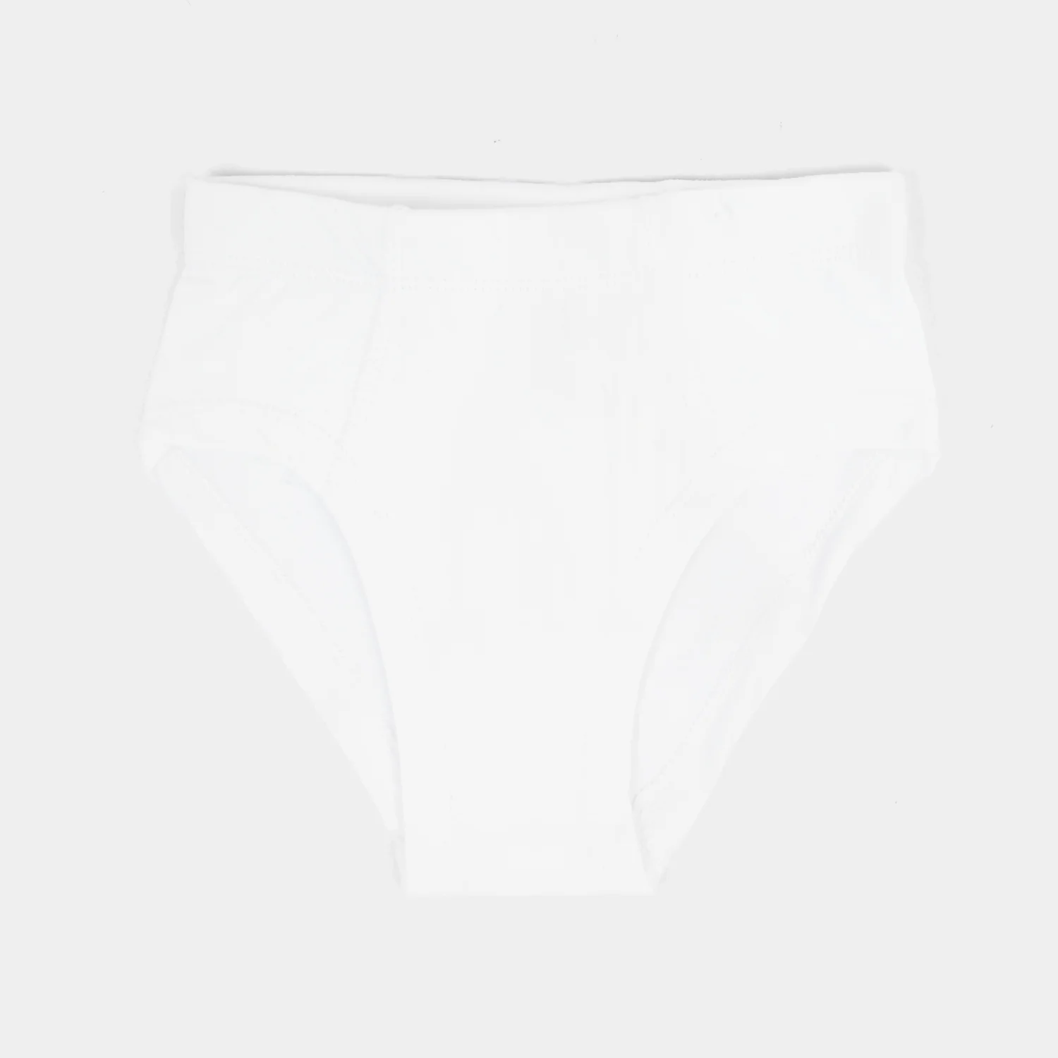 Boys Cotton Jersey Basic Briefs Pack of 2 - White - Image 2