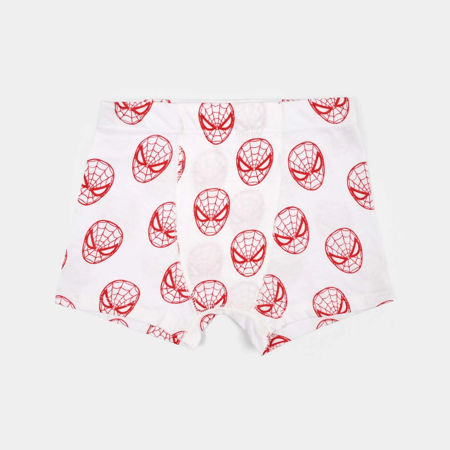 Boys Cotton Jersey Boxer-Super Hero-White - Image 4
