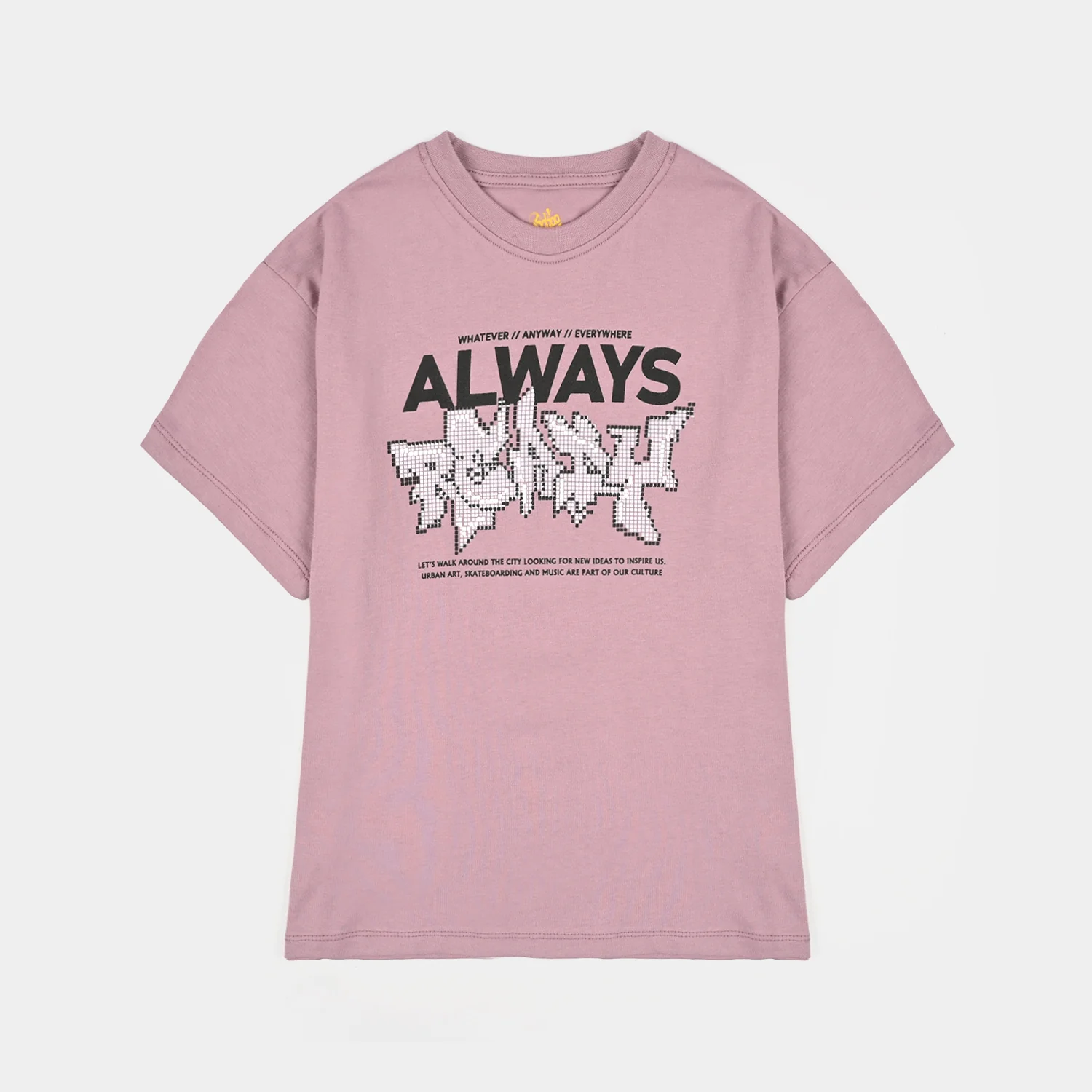 Boys Cotton Jersey T-Shirt Always Ready-Purple