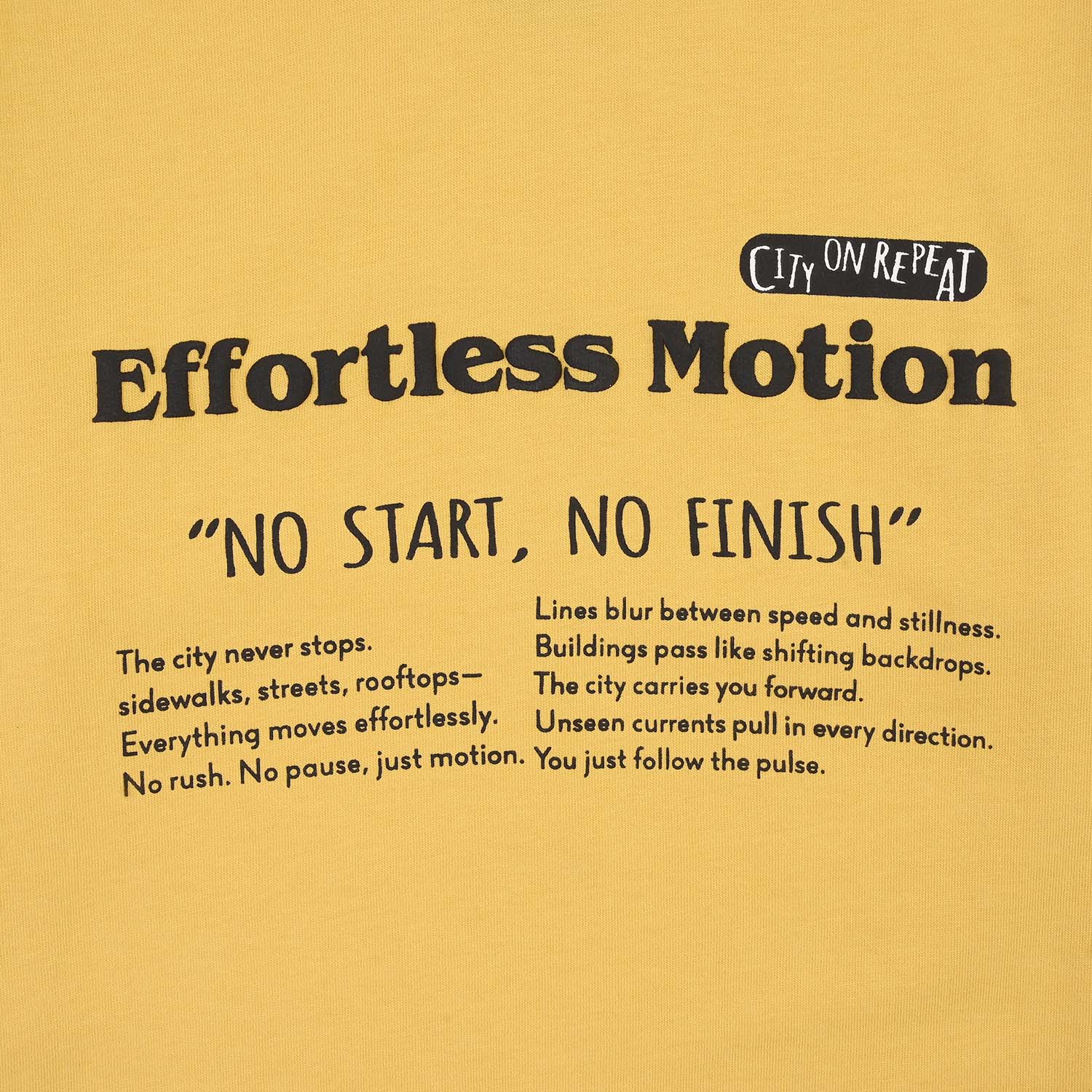 Boys Cotton Jersey T-Shirt Effortless Motion-Yellow - Image 3