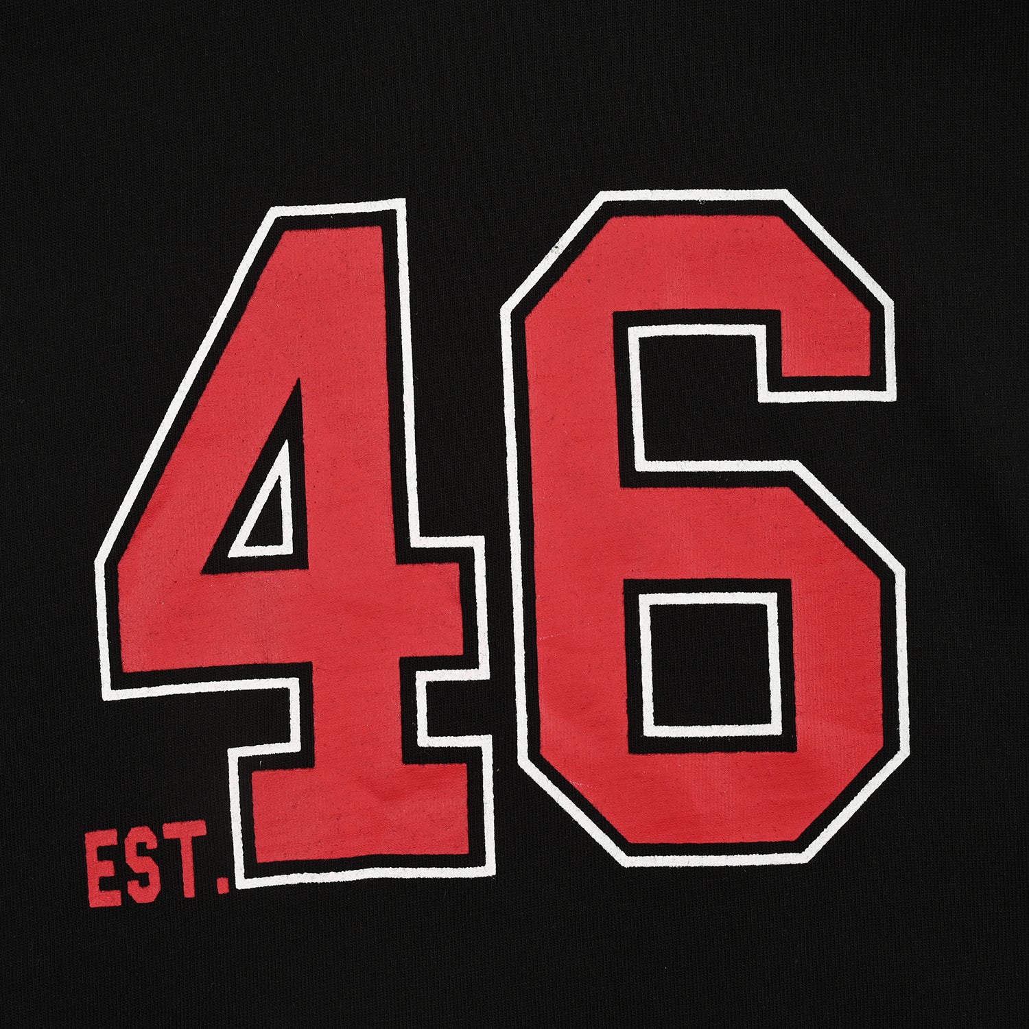 Boys Cotton Jersey T-Shirt H/S Fourty Six-Jet Black - Image 3
