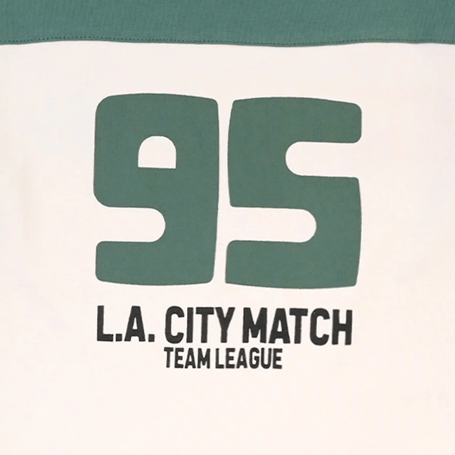 Boys Cotton Jersey T-Shirt La City- OFF White - Image 4