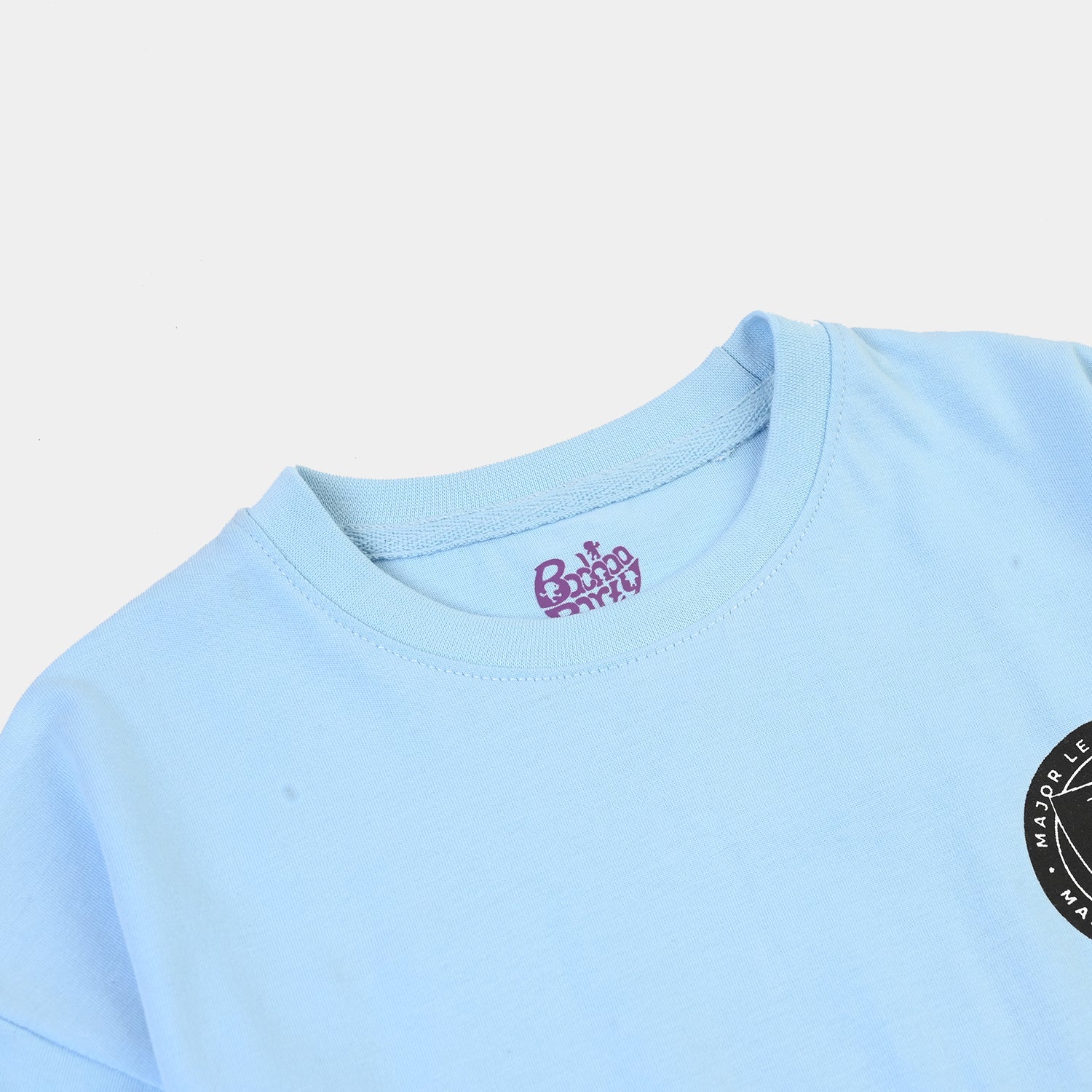 Boys Cotton Jersey T-Shirt Miami-Blue - Image 2