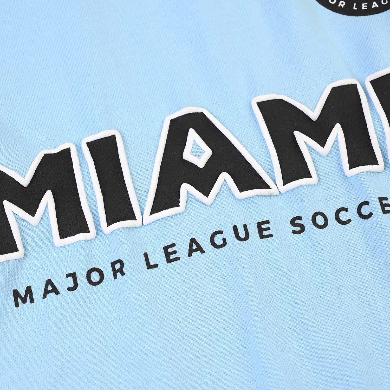 Boys Cotton Jersey T-Shirt Miami-Blue - Image 4