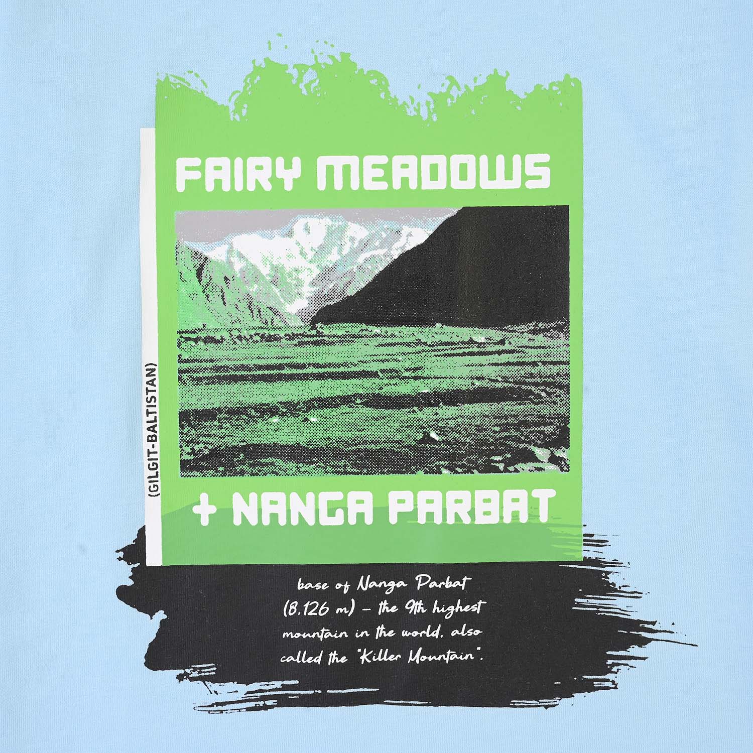 Boys Cotton Jersey T-Shirt Nanga Parbat - Blue - Image 3