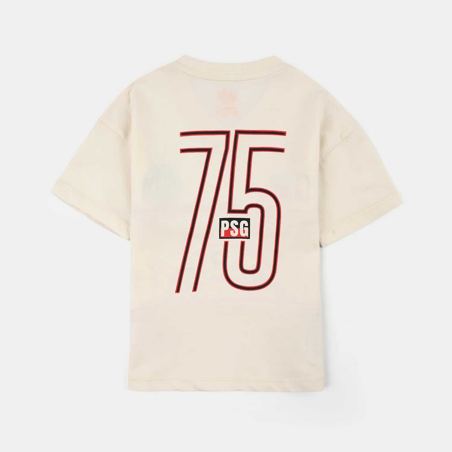 Boys Cotton Jersey T-Shirt H/S Paris-OFF-White - Image 4