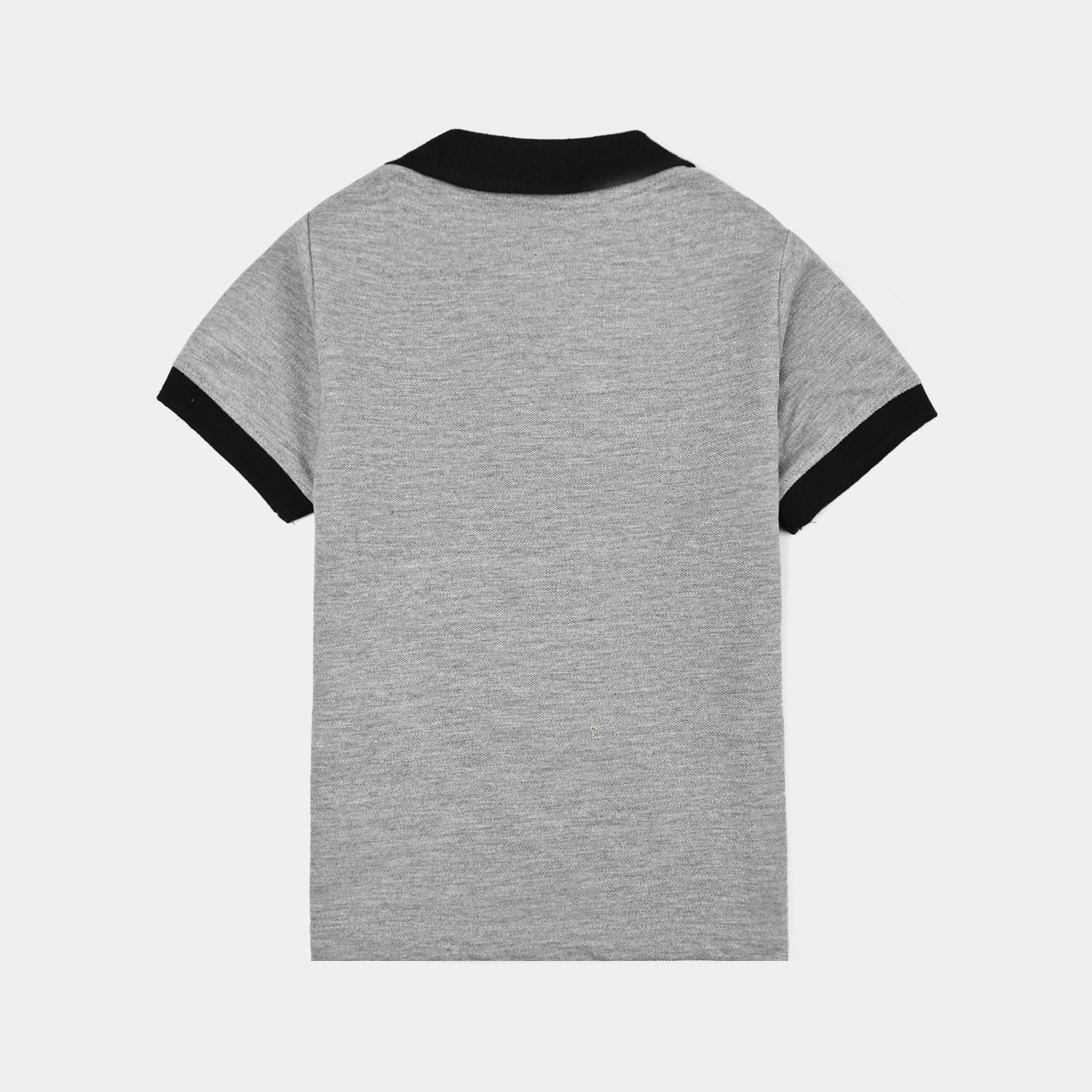 Boys Cotton PK Polo Character-Heater.Grey - Image 4
