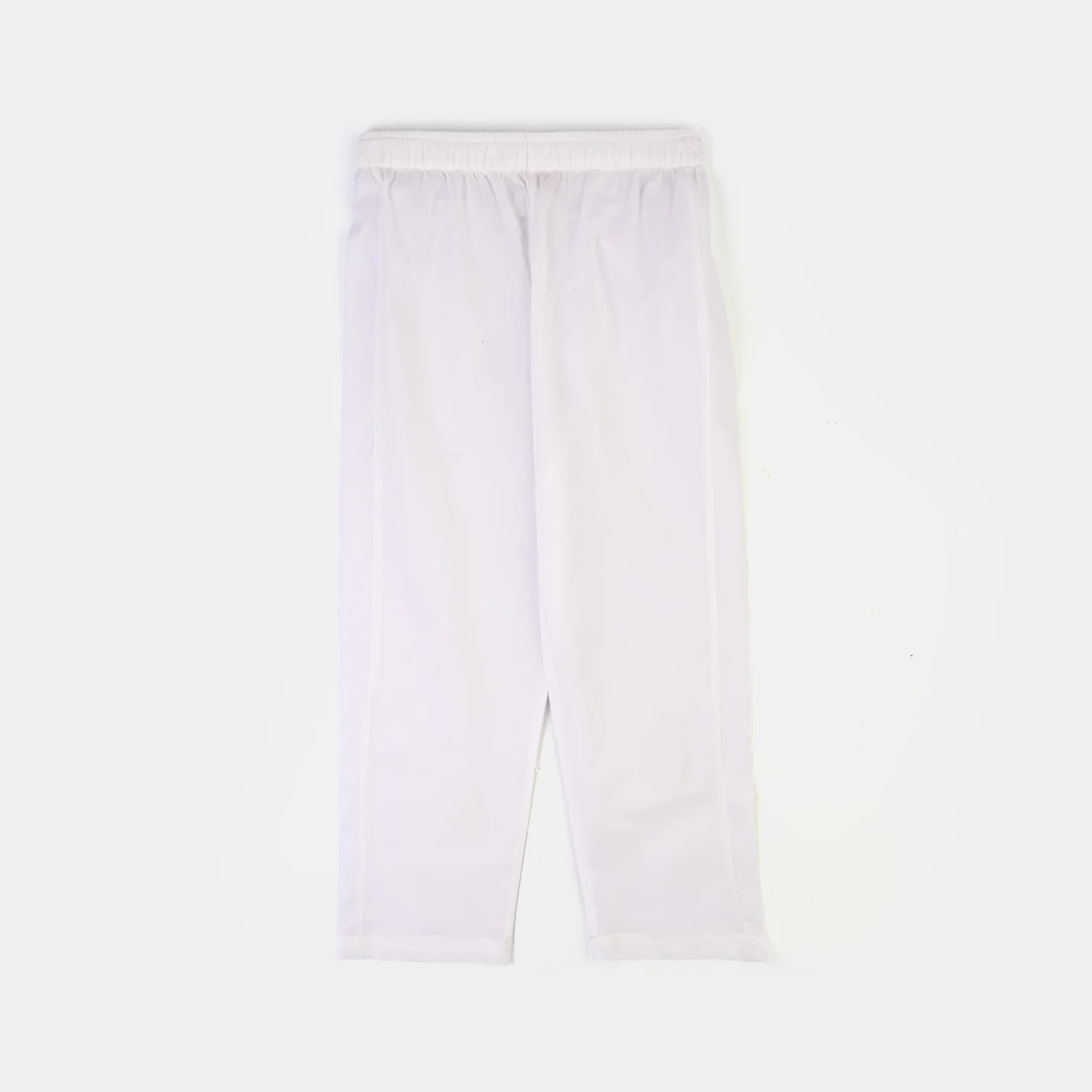 Boys Cotton Poplin 2Piece Suit (Chicken Kari)-WHITE - Image 6