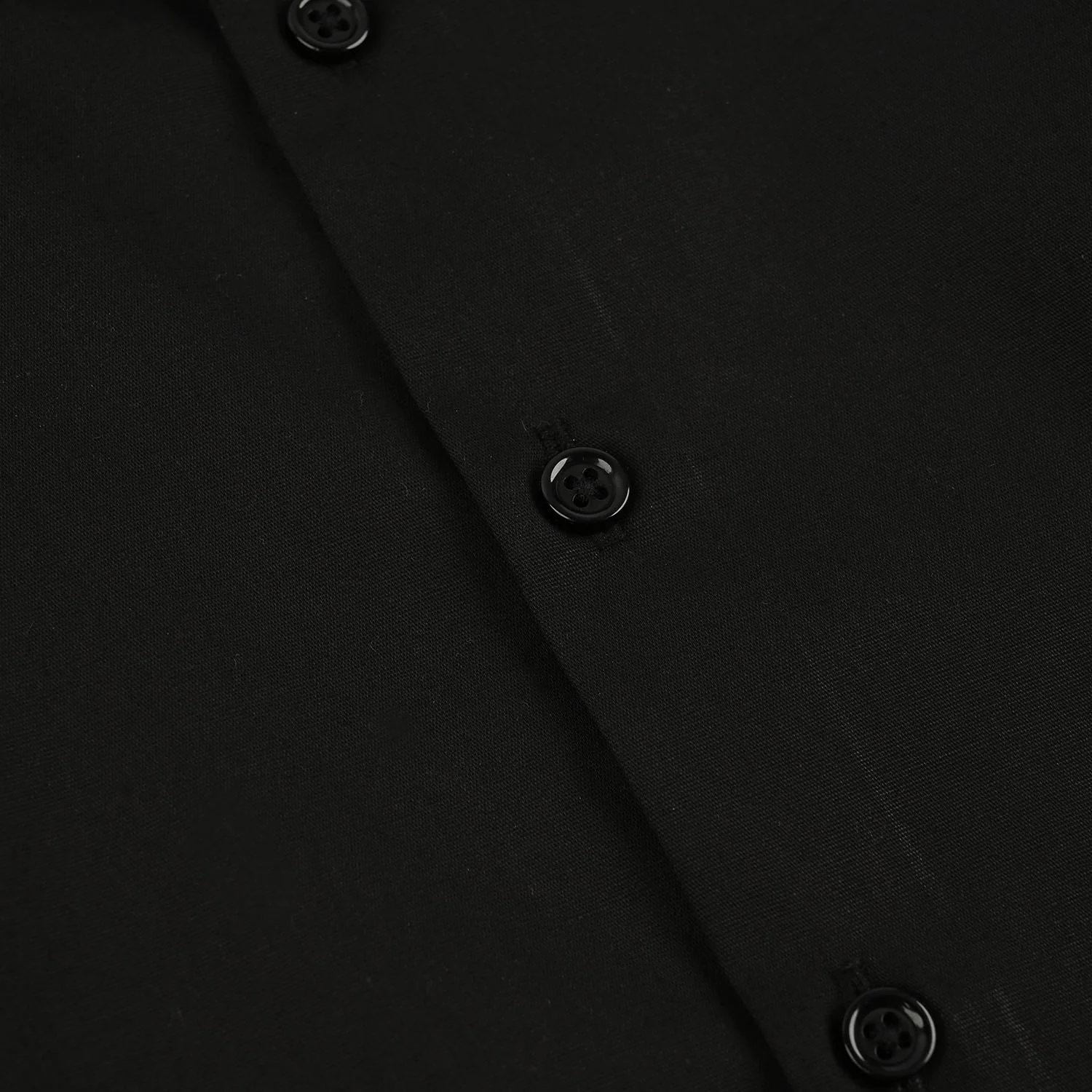 Boys Cotton Poplin Formal Shirt-BLACK - Image 3