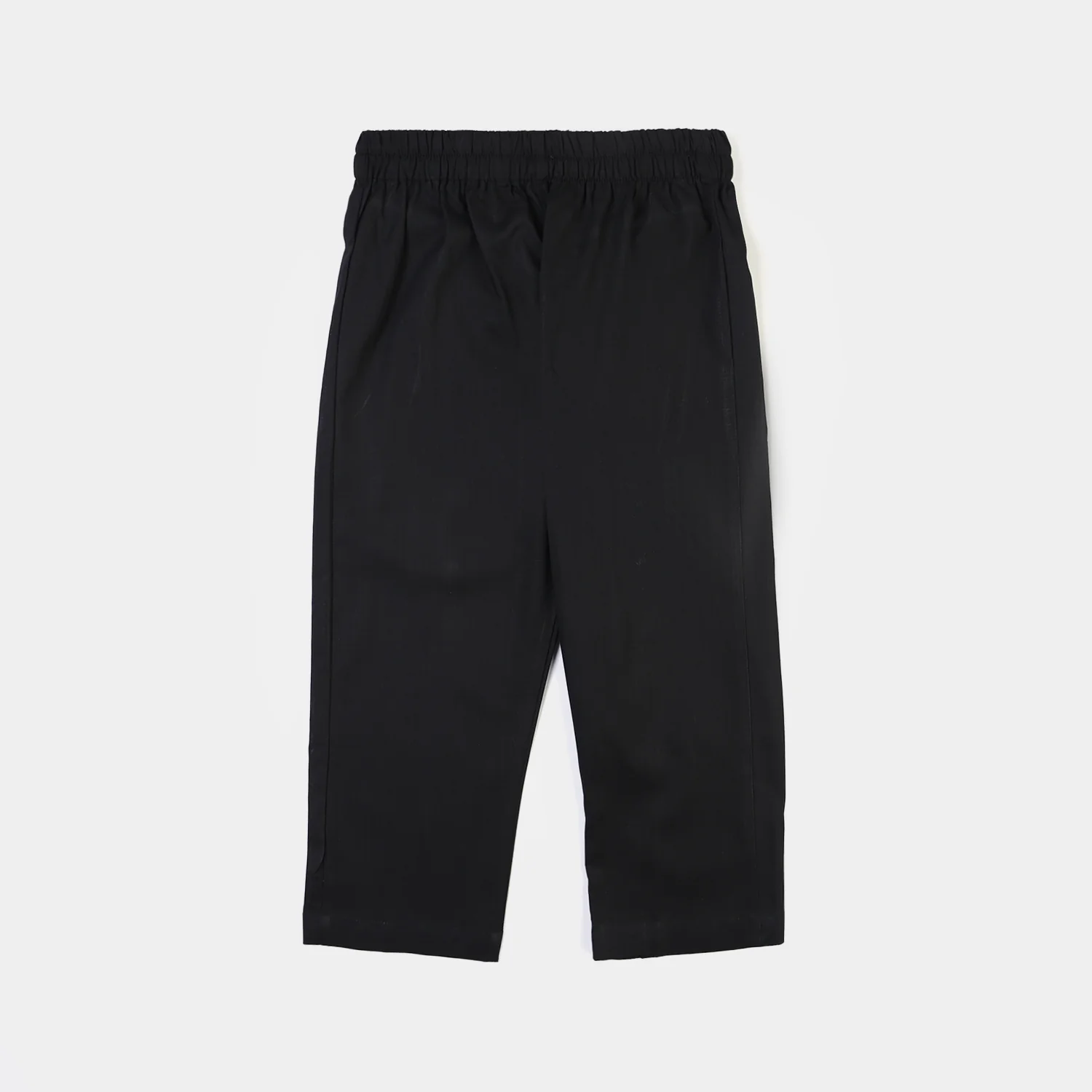 Boys Cotton Slub 3Piece Suit (Black Puff) - Image 7