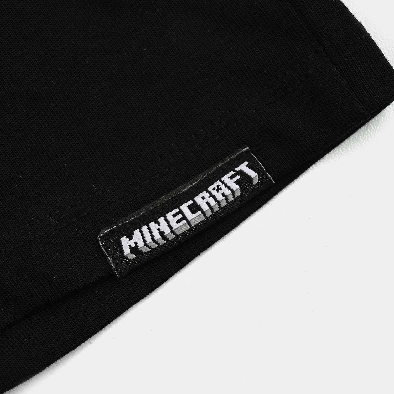 Boys Cotton Terry Short Mine-Jet Black - Image 3