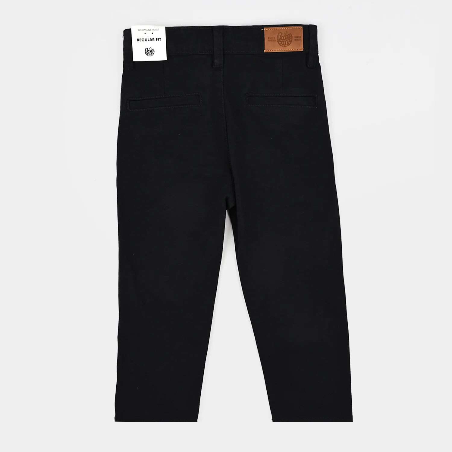 Boys Cotton Twill Pant Basic Blue - Image 3