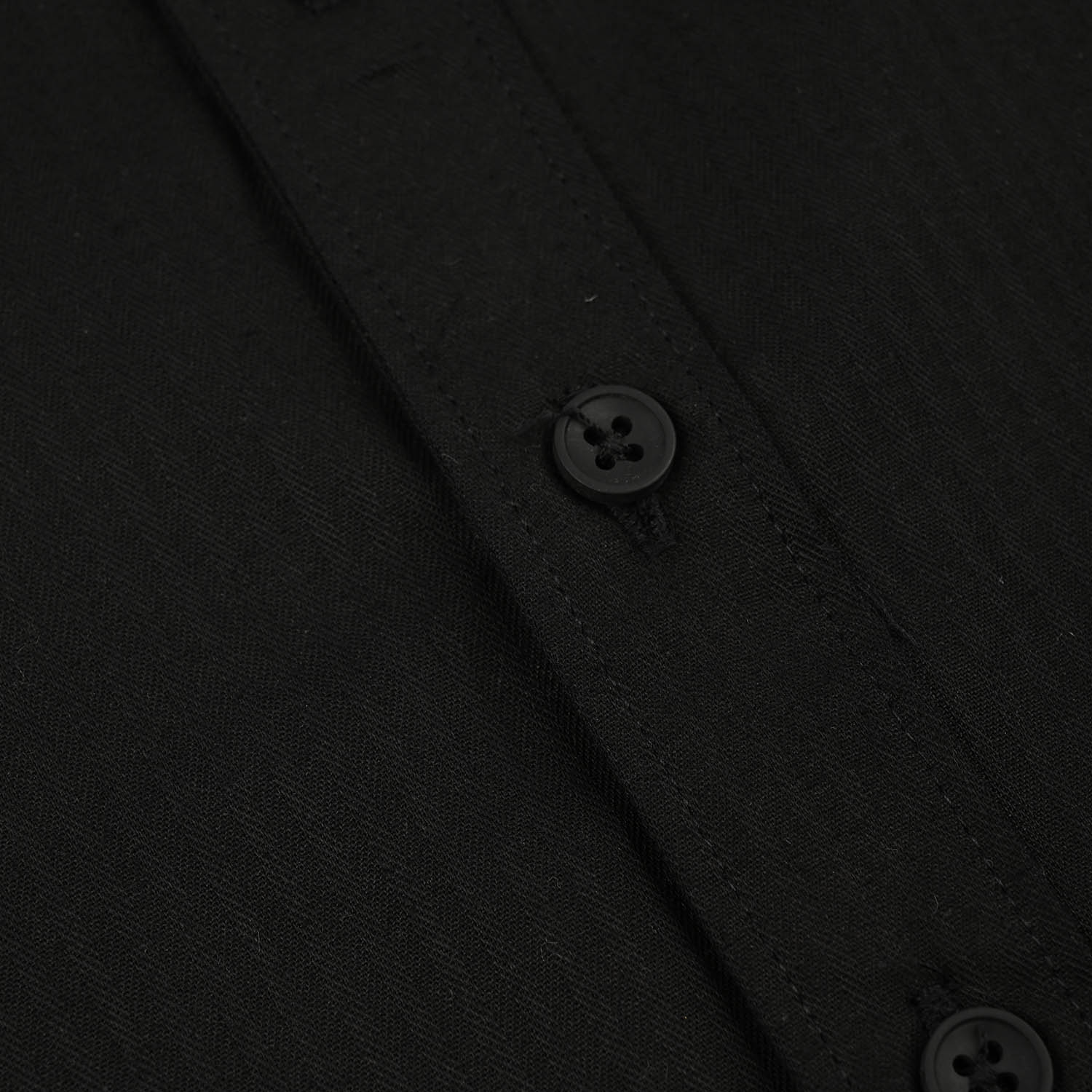Boys Cotton Twill Shirt (Speedmark)-BLACK - Image 3