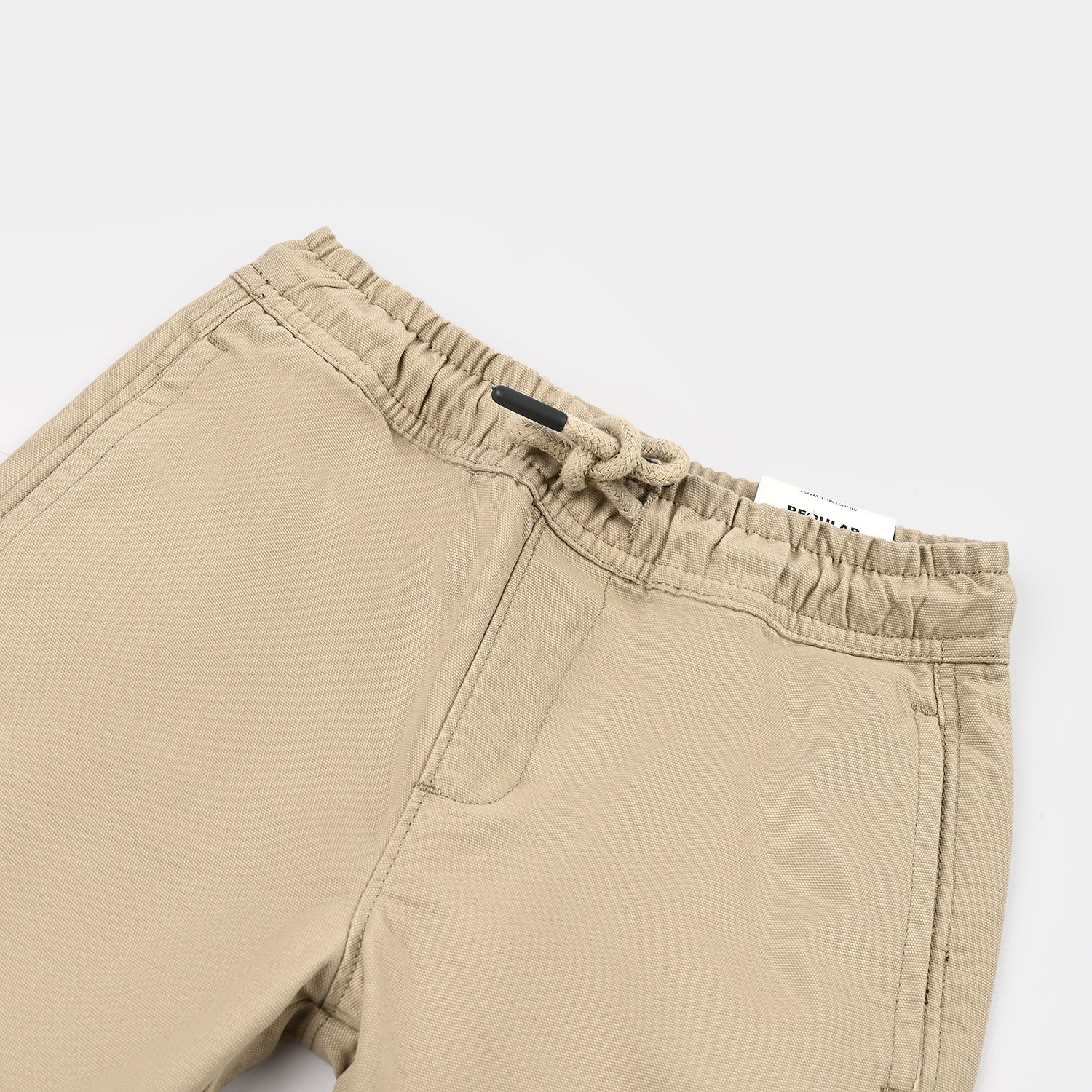 Boys Cotton Twill Short The Perfect Wave-BROWN - Image 2