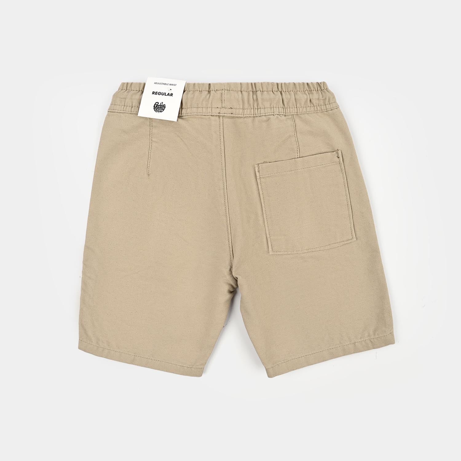 Boys Cotton Twill Short The Perfect Wave-BROWN - Image 3