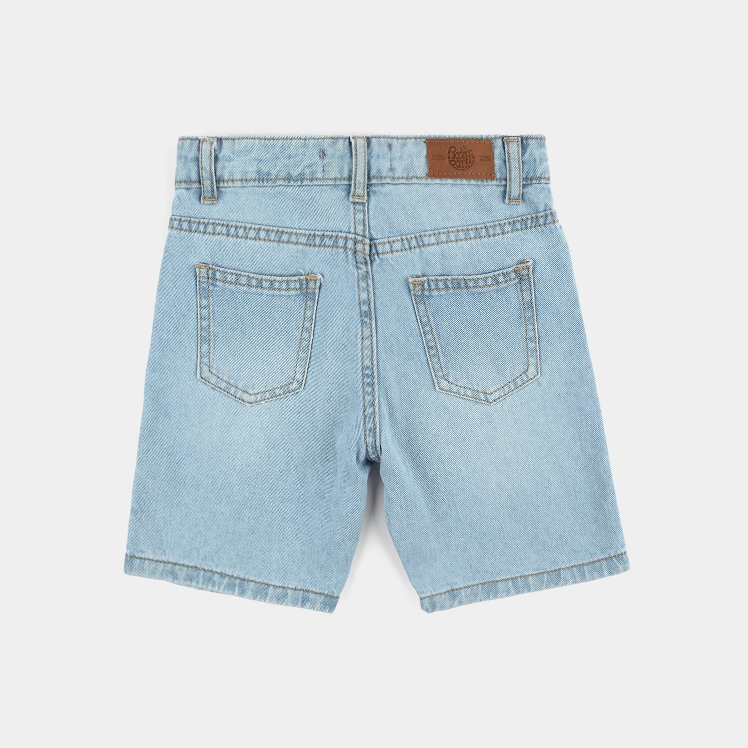 Boys Denim Short Born To Wheel-LT.Blue - Image 4