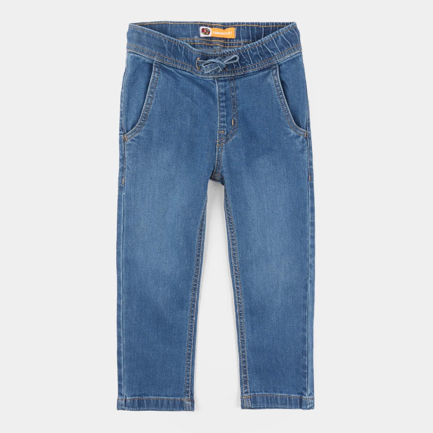 Boys Stretch Denim Pants (Lead) - Light Blue