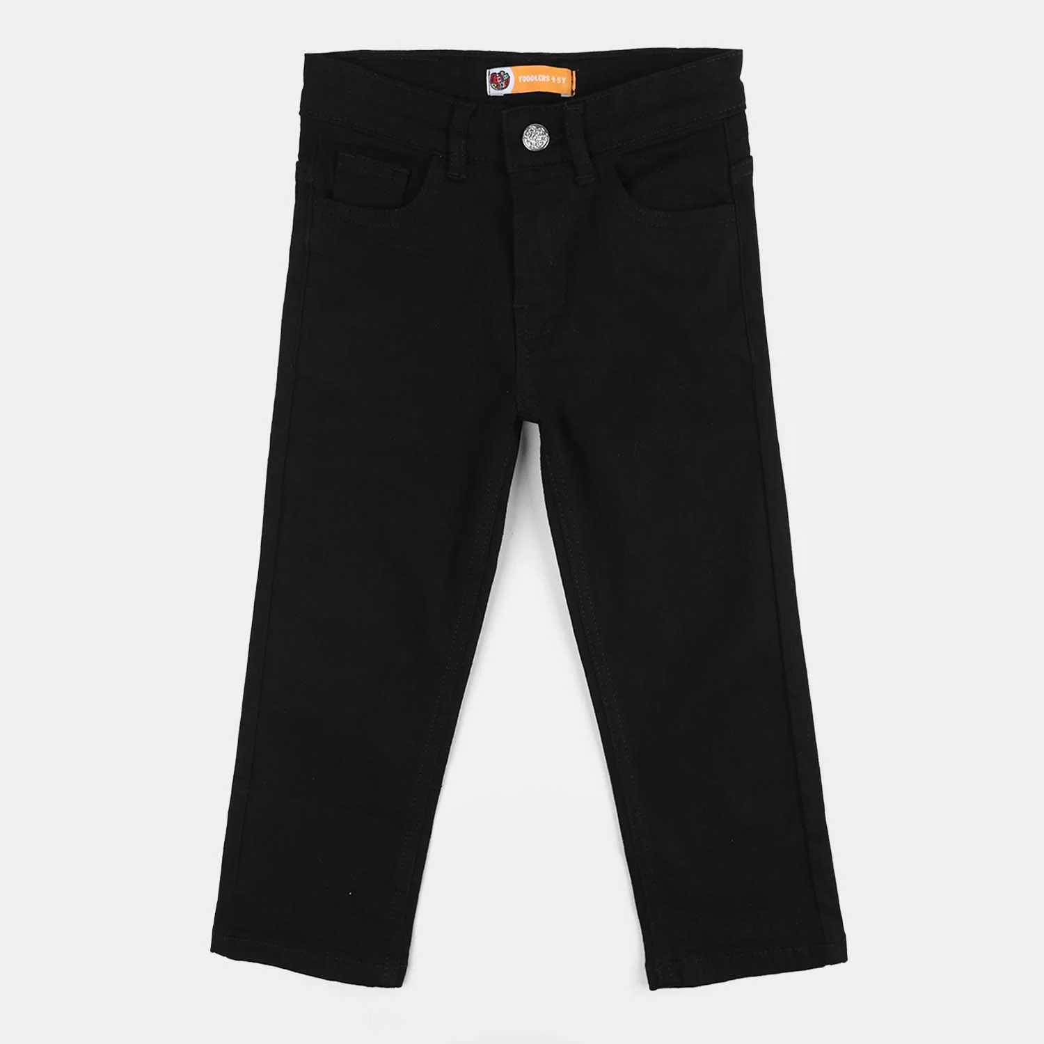 Boys Denim Stretch Pants Basic - Black