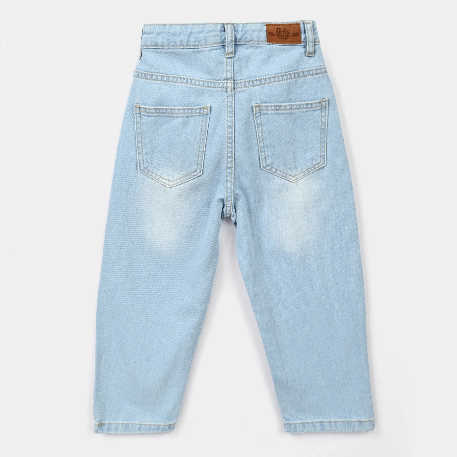 Boys Denim Stretch Pant BASIC- Light Blue - Image 4